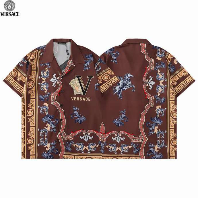 Picture of Versace Shirt Short _SKUVersaceM-3XLwytxS9222669